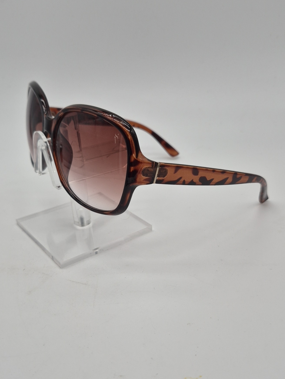 Tortoiseshell Oversized Women's Sunglasses - Brown